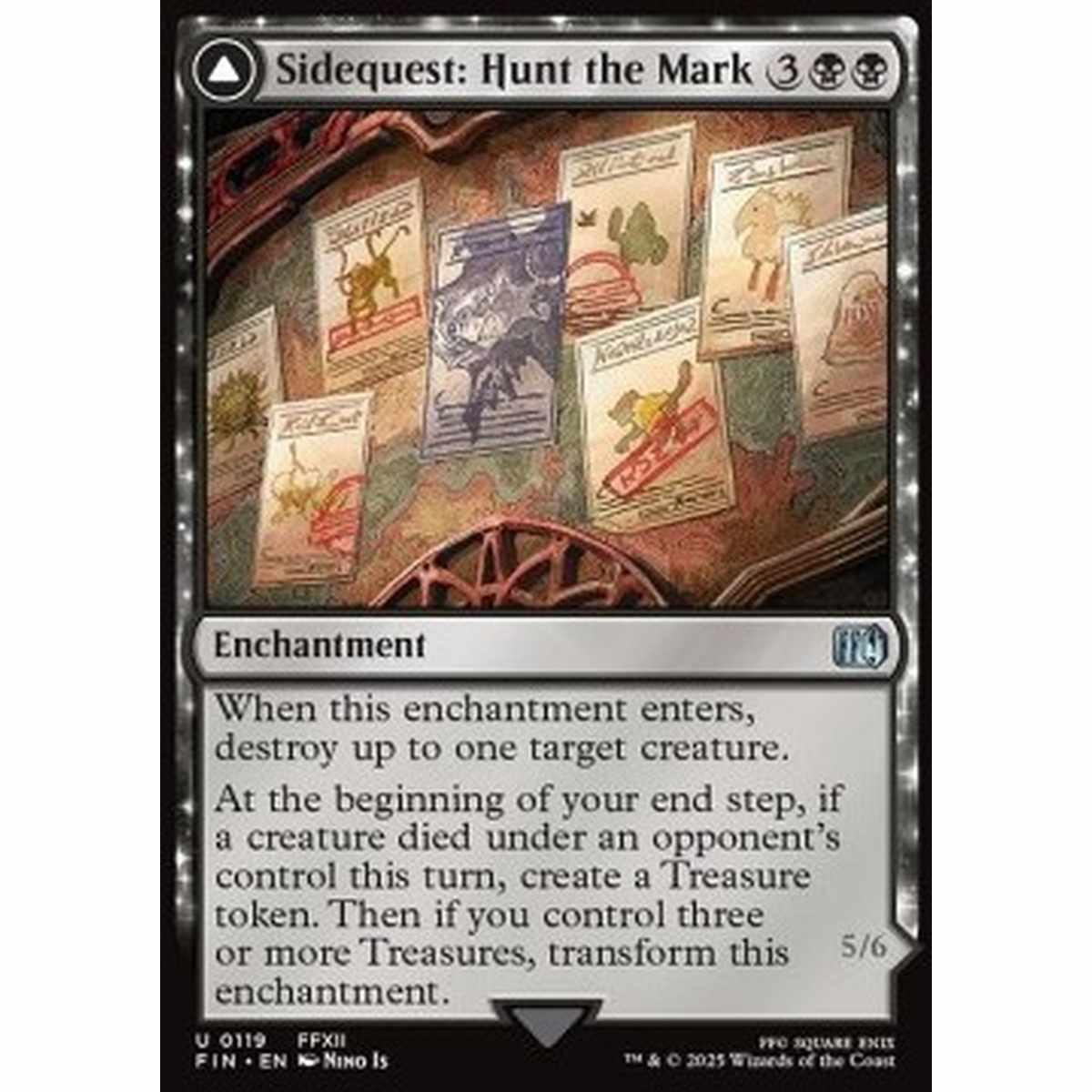 Sidequest: Hunt the Mark // Yiazmat, Ultimate Mark - Sidequest: Hunt the Mark // Yiazmat, Ultimate Mark - [FIN][NM]