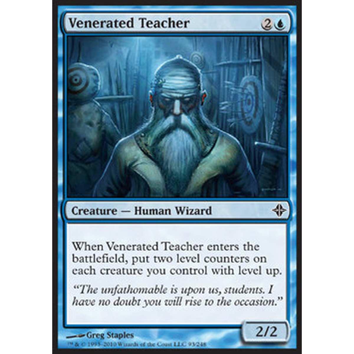Venerated Teacher - Venerato Insegnante - [ROE] [NM]