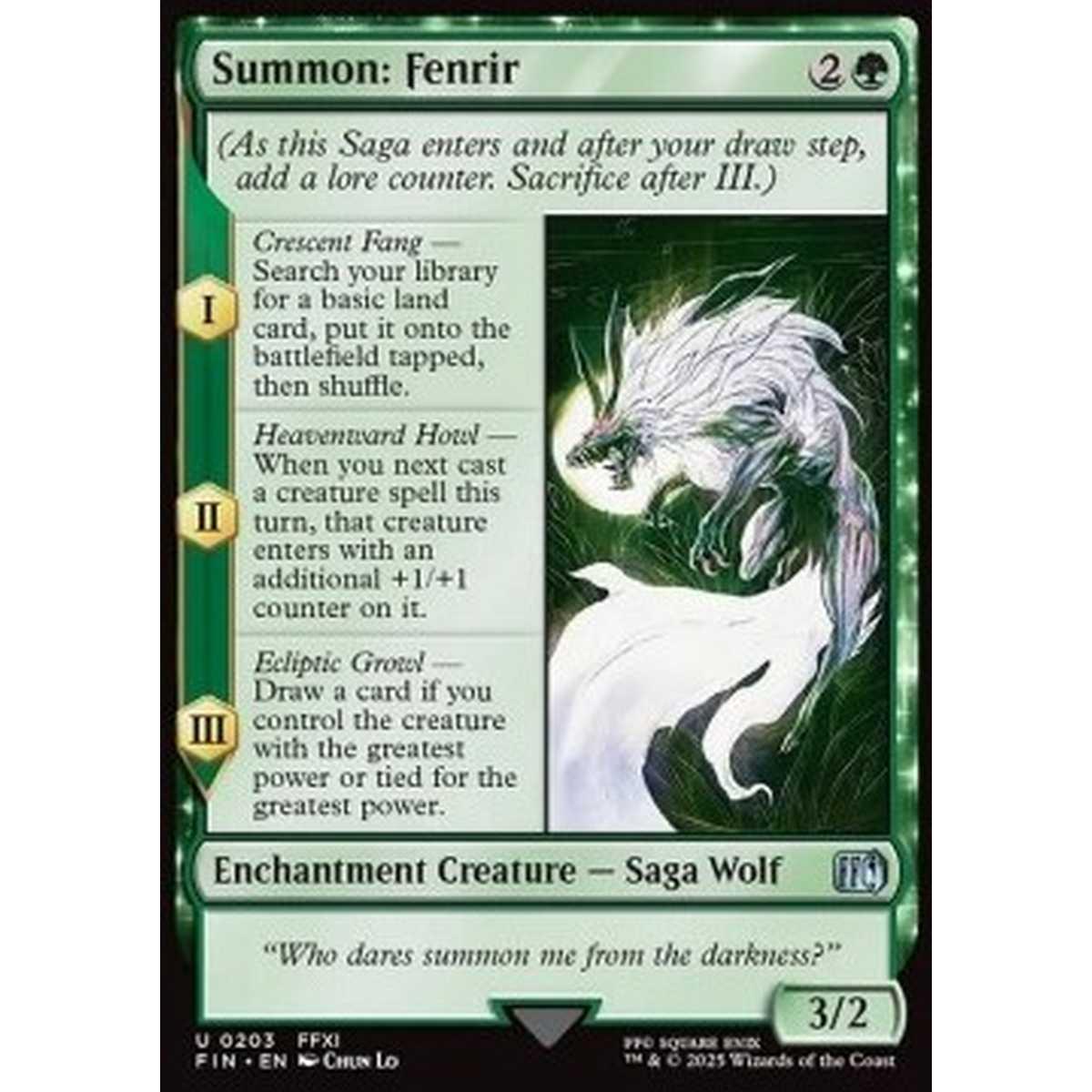 Summon: Fenrir - Summon: Fenrir - [FIN][NM]