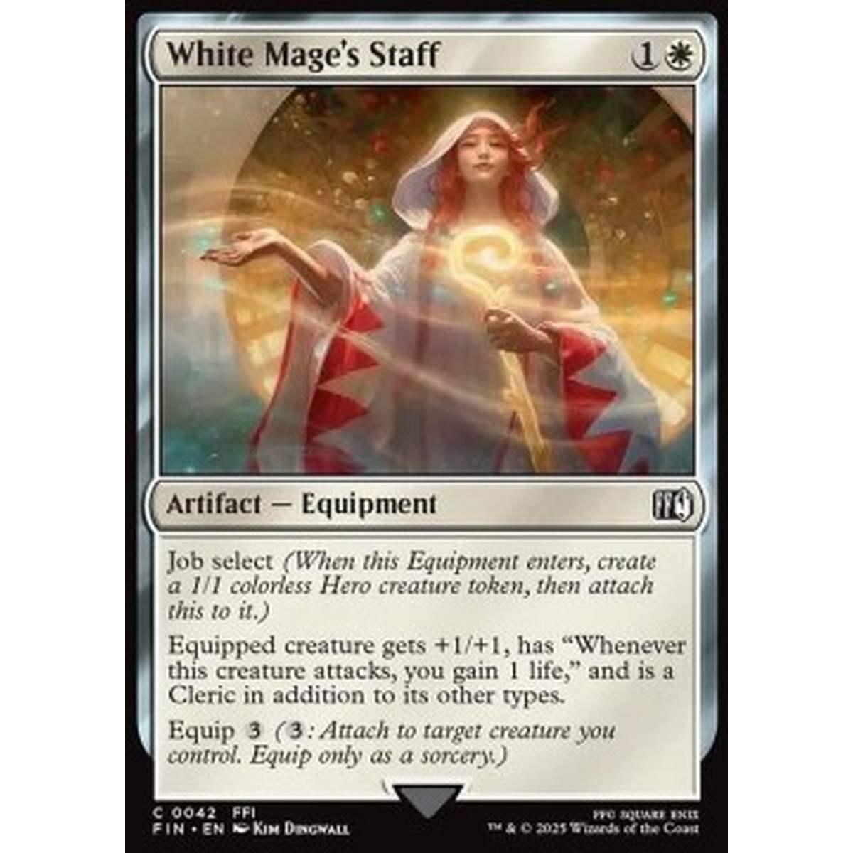 White Mage's Staff - White Mage's Staff - [FIN][NM]