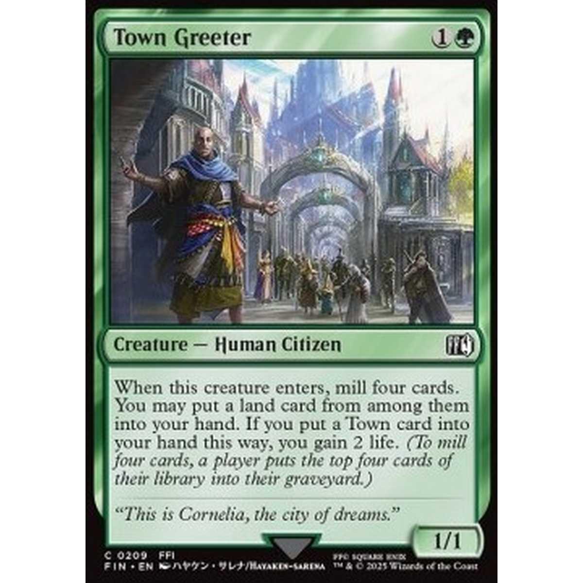 Town Greeter - Town Greeter - [FIN][NM]