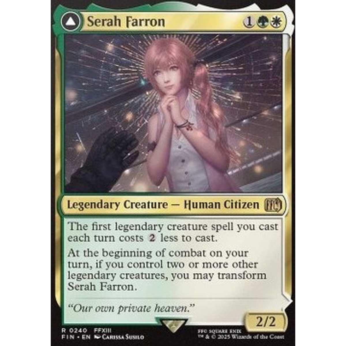 Serah Farron // Crystallized Serah - Serah Farron // Crystallized Serah - [FIN][NM]