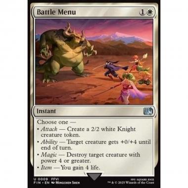 Battle Menu - Battle Menu - [FIN][NM]