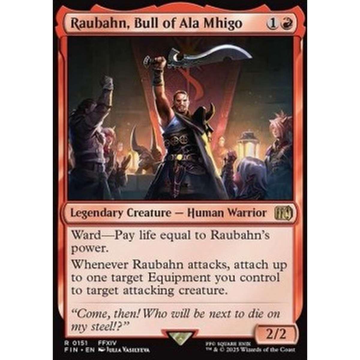 Raubahn, Bull of Ala Mhigo - Raubahn, Bull of Ala Mhigo - [FIN][NM]