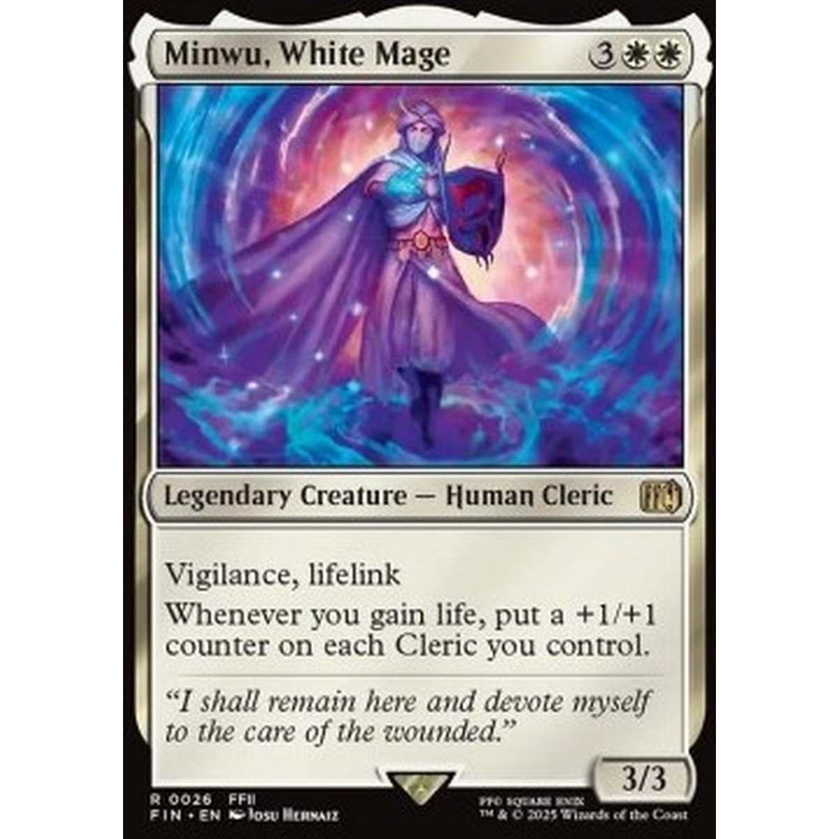 Minwu, White Mage - Minwu, White Mage - [FIN][NM]