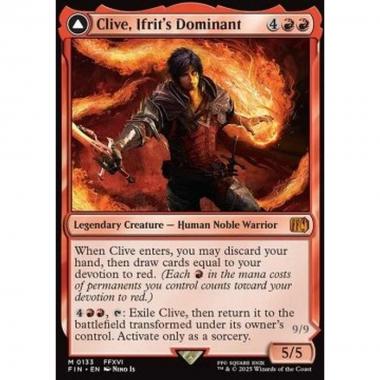 Clive, Ifrit's Dominant // Ifrit, Warden of Inferno - Clive, Ifrit's Dominant // Ifrit, Warden of Inferno - [FIN][NM]