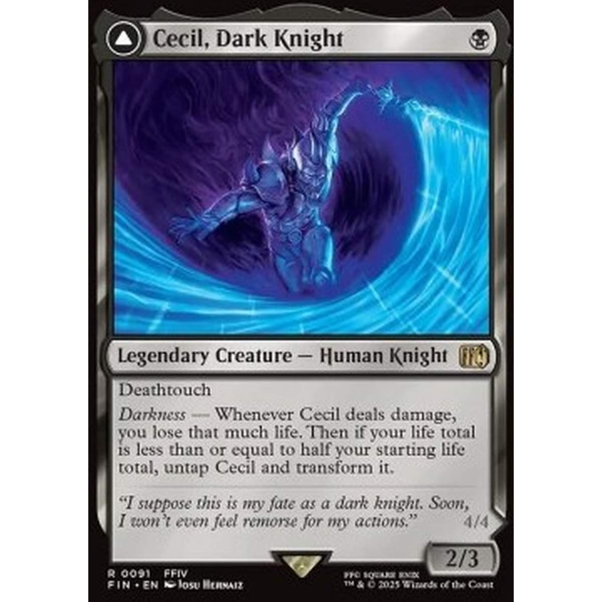 Cecil, Dark Knight // Cecil, Redeemed Paladin - Cecil, Dark Knight // Cecil, Redeemed Paladin - [FIN][NM]