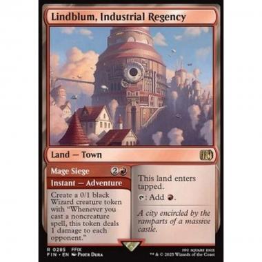 Lindblum, Industrial Regency // Mage Siege - Lindblum, Industrial Regency // Mage Siege - [FIN][NM]