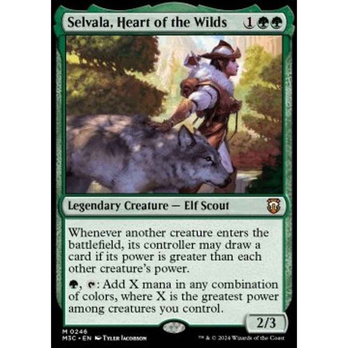 Selvala, Heart of the Wilds - Selvala, Heart of the Wilds - [M3C][NM]