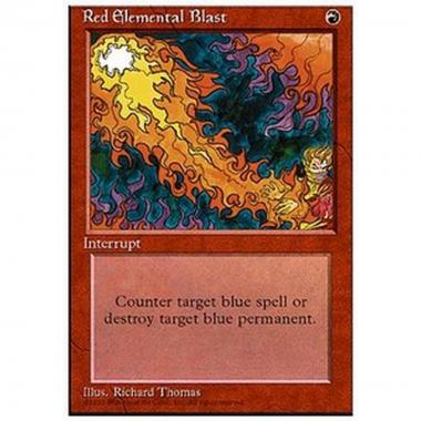 Red Elemental Blast - Salve ©l©mentaire rouge - [4ED][EX]