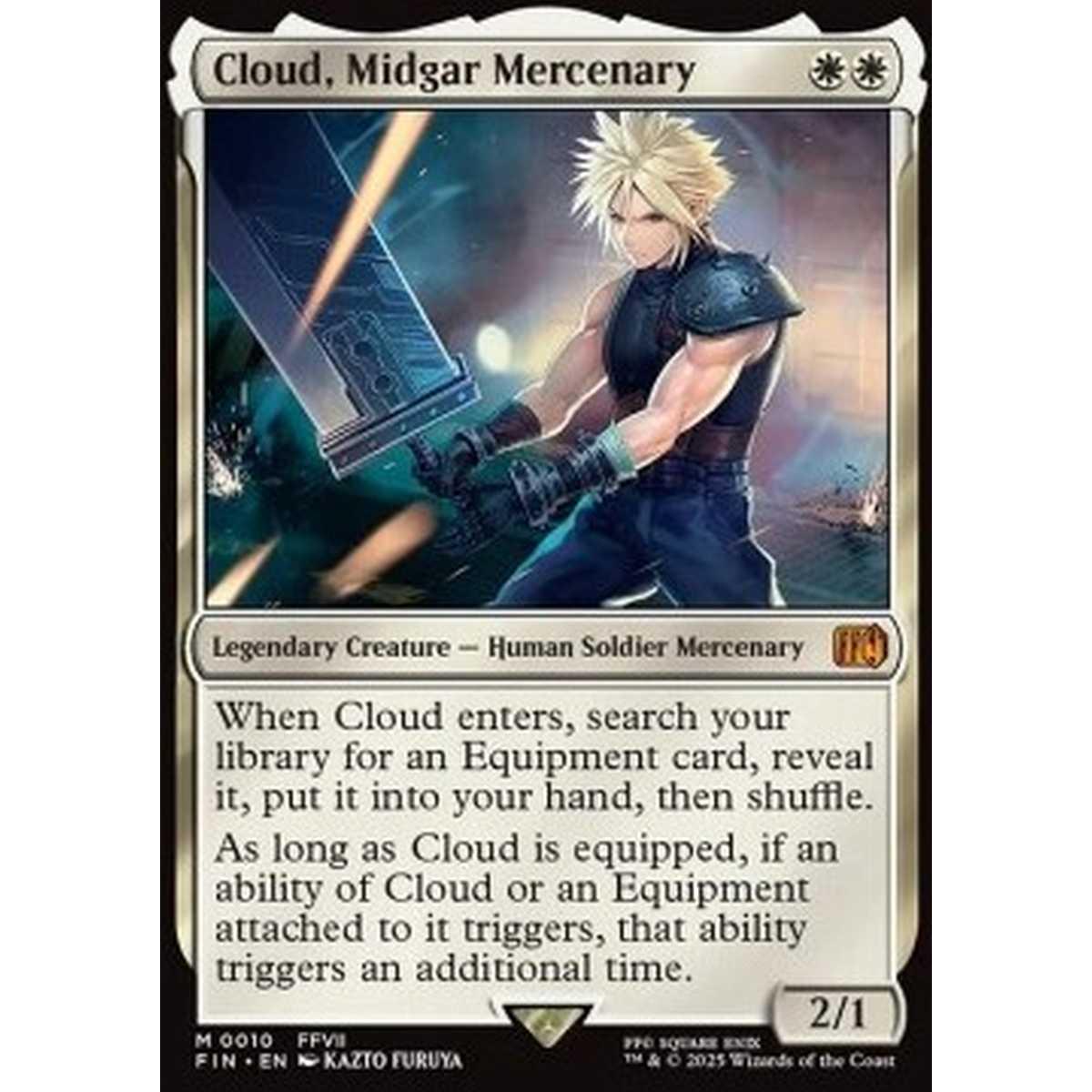 Cloud, Midgar Mercenary - Cloud, Midgar Mercenary - [FIN][NM]