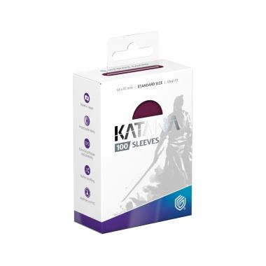 Katana 100 Sleeves - Obsidian Shard