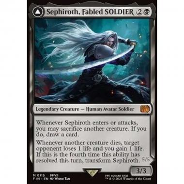 Sephiroth, Fabled SOLDIER // Sephiroth, One-Winged Angel - Sephiroth, Fabled SOLDIER // Sephiroth, One-Winged Angel - [FIN][NM]
