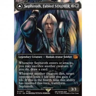 Sephiroth, Fabled SOLDIER // Sephiroth, One-Winged Angel (V.1) - Sephiroth, Fabled SOLDIER // Sephiroth, One-Winged Angel (V.1) - [XFIN][NM]