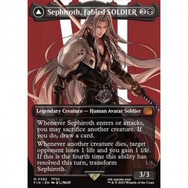 Sephiroth, Fabled SOLDIER // Sephiroth, One-Winged Angel (V.2) - Sephiroth, Fabled SOLDIER // Sephiroth, One-Winged Angel (V.2) - [XFIN][NM]