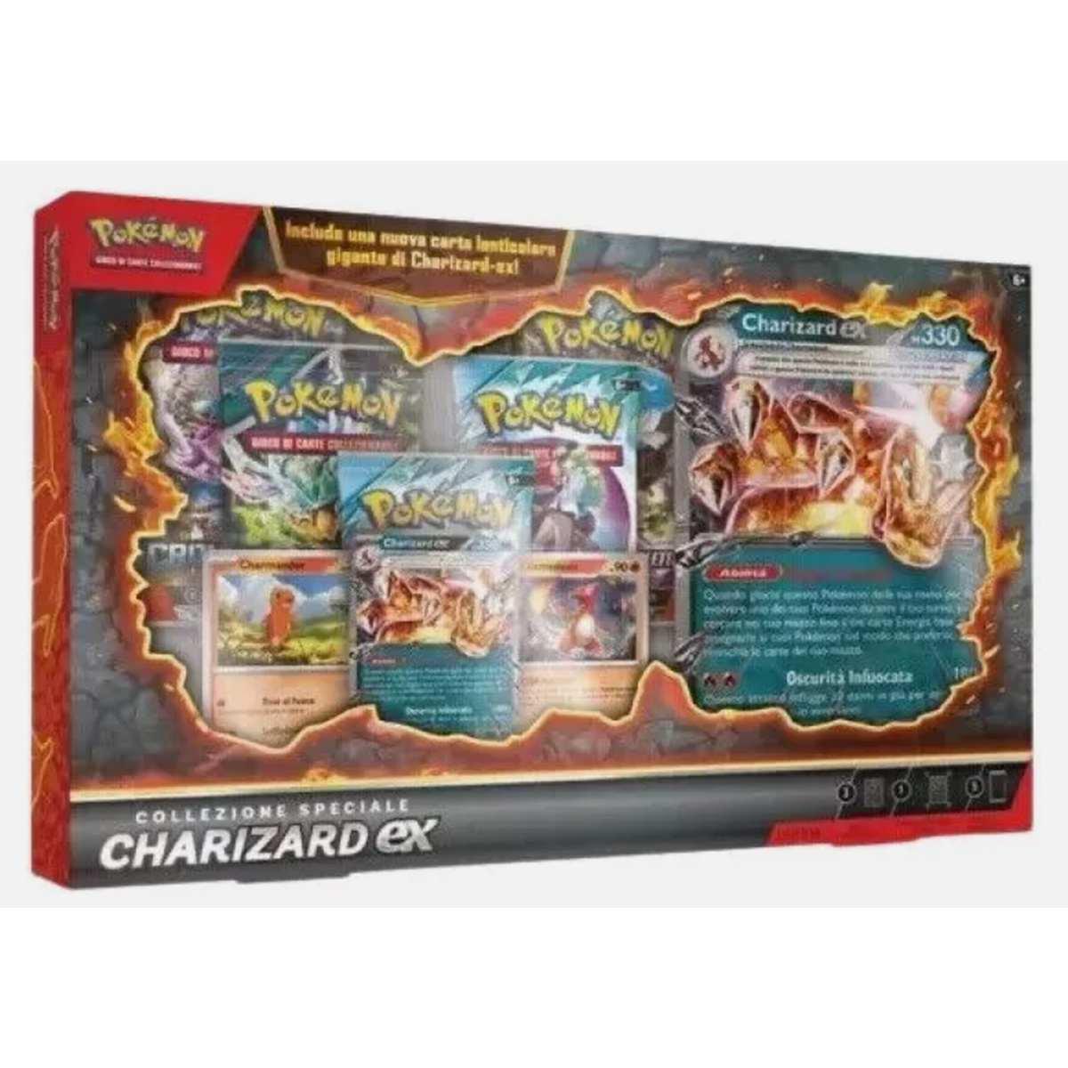 Collezione Speciale Charizard ex Lenticolare Pokemon Italiano