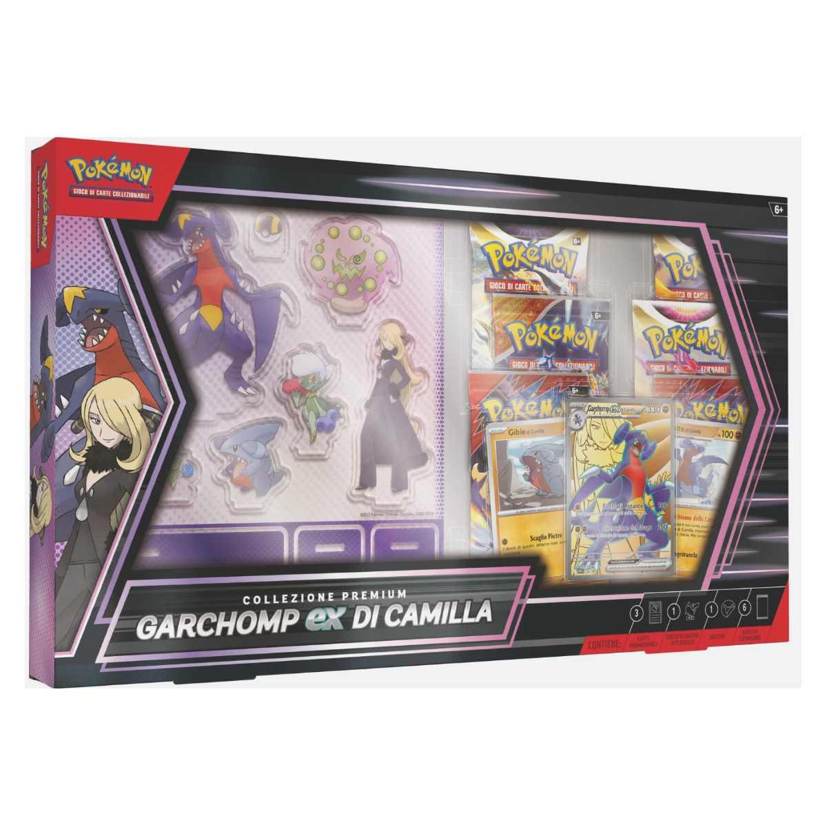 Collezione Premium Garchomp ex di Camilla Pokemon Italiano