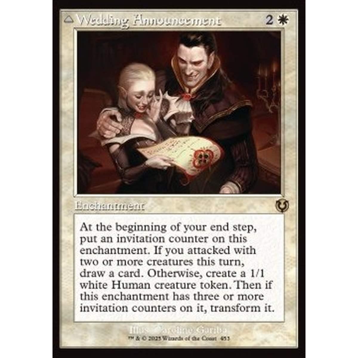 Wedding Announcement // Wedding Festivity - Wedding Announcement // Wedding Festivity - [XINR][NM]