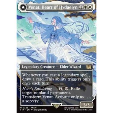 Venat, Heart of Hydaelyn // Hydaelyn, the Mothercrystal (V.1) - Venat, Heart of Hydaelyn // Hydaelyn, the Mothercrystal (V.1) - [XFIN][NM]