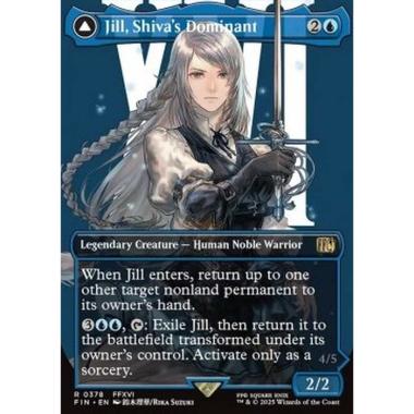 Jill, Shiva's Dominant // Shiva, Warden of Ice (V.1) - Jill, Shiva's Dominant // Shiva, Warden of Ice (V.1) - [XFIN][NM]