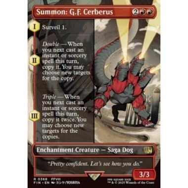 Summon: G.F. Cerberus - Summon: G.F. Cerberus - [XFIN][NM]