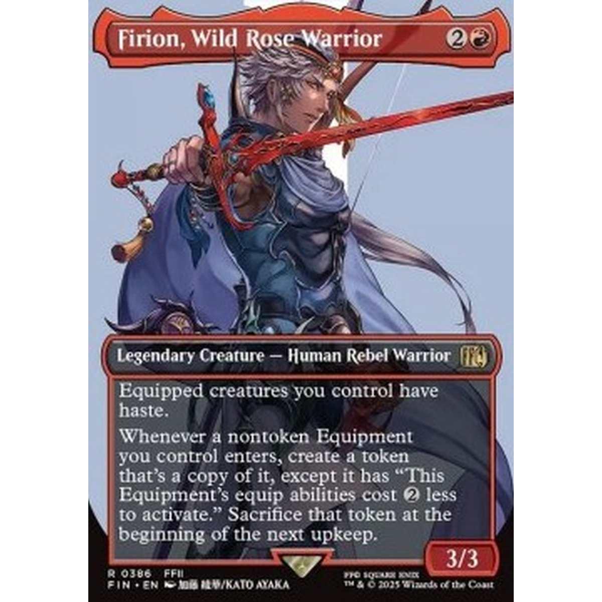 Firion, Wild Rose Warrior (V.1) - Firion, Wild Rose Warrior (V.1) - [XFIN][NM]