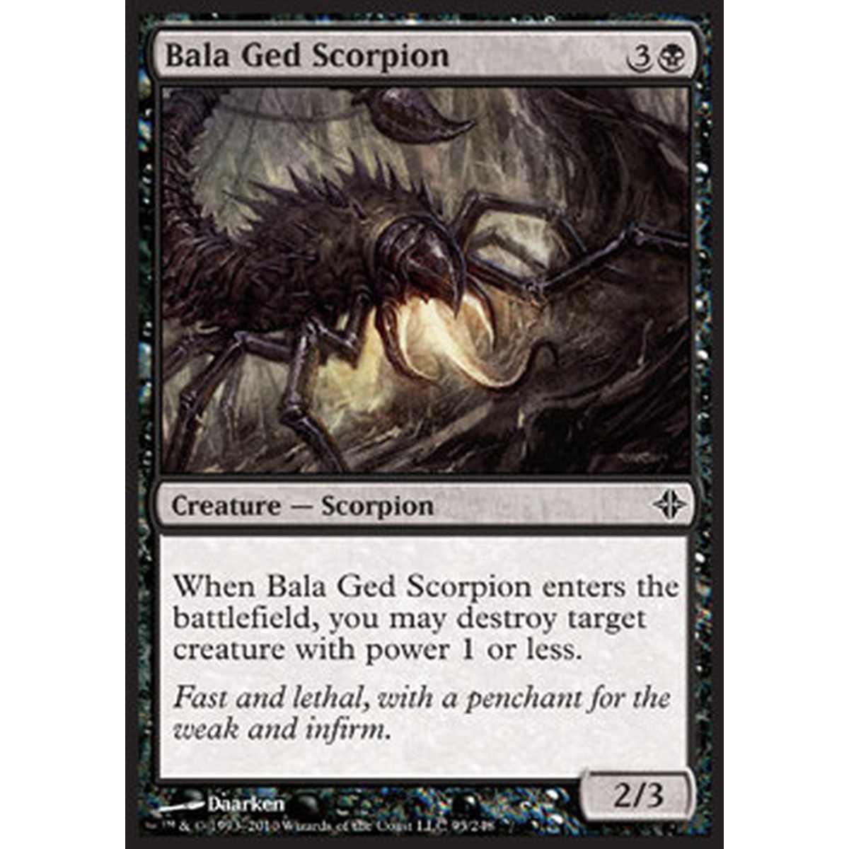 Bala Ged Scorpion - Scorpione di Bala Ged - [ROE] [NM]