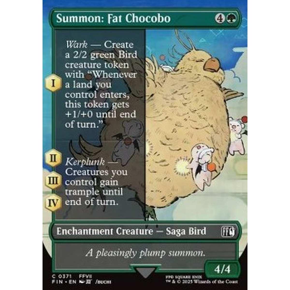 Summon: Fat Chocobo - Summon: Fat Chocobo - [XFIN][NM]