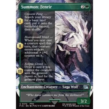 Summon: Fenrir - Summon: Fenrir - [XFIN][NM]