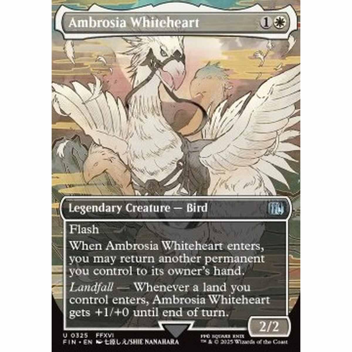 Ambrosia Whiteheart (V.1) - Ambrosia Whiteheart (V.1) - [XFIN][NM] [Foil]