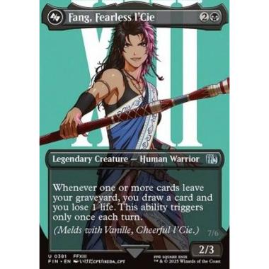 Fang, Fearless l'Cie // Ragnarok, Divine Deliverance (V.1) - Fang, Fearless l'Cie // Ragnarok, Divine Deliverance (V.1) - [XFIN][NM] [Foil]