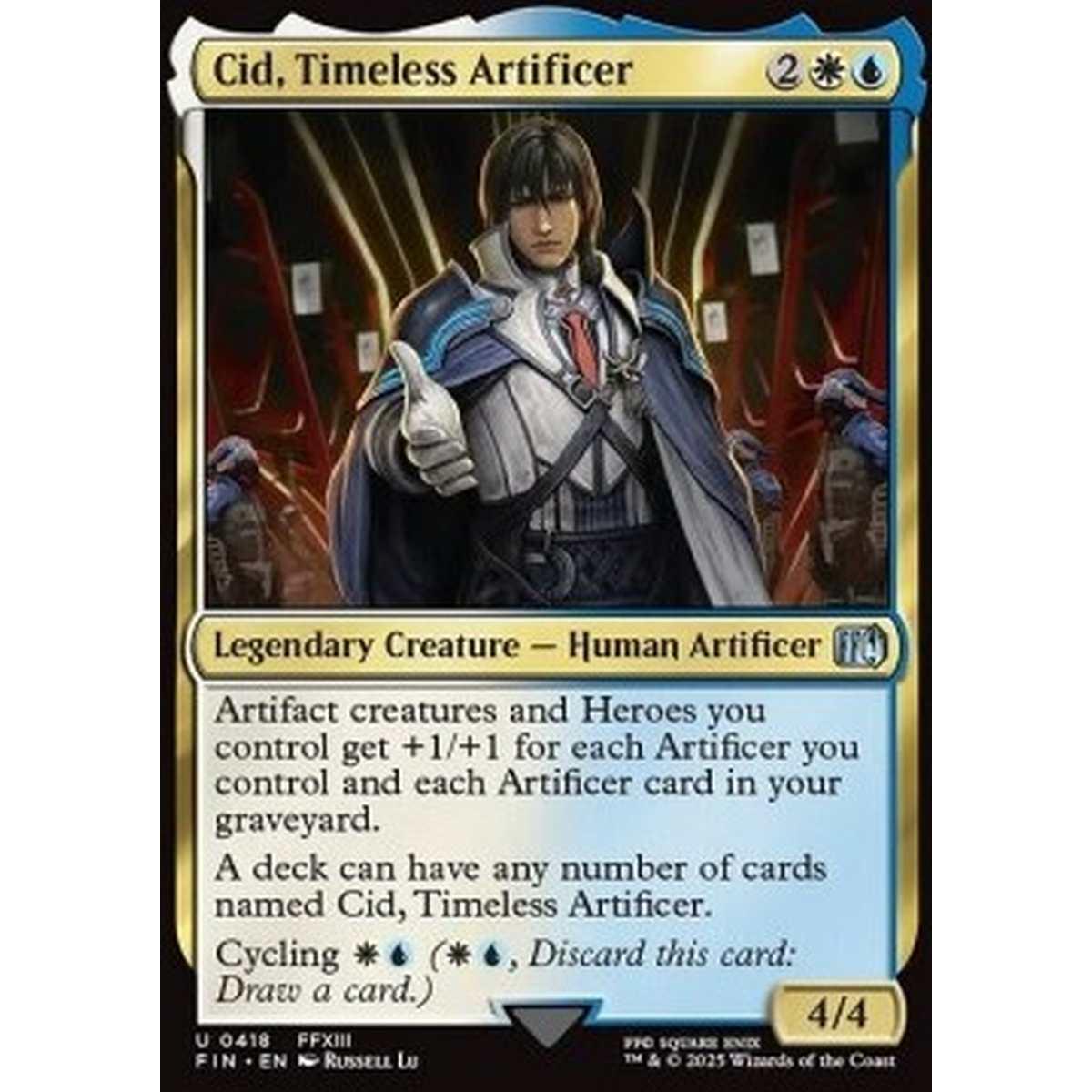 Cid, Timeless Artificer (V.12) - Cid, Timeless Artificer (V.12) - [XFIN][NM]