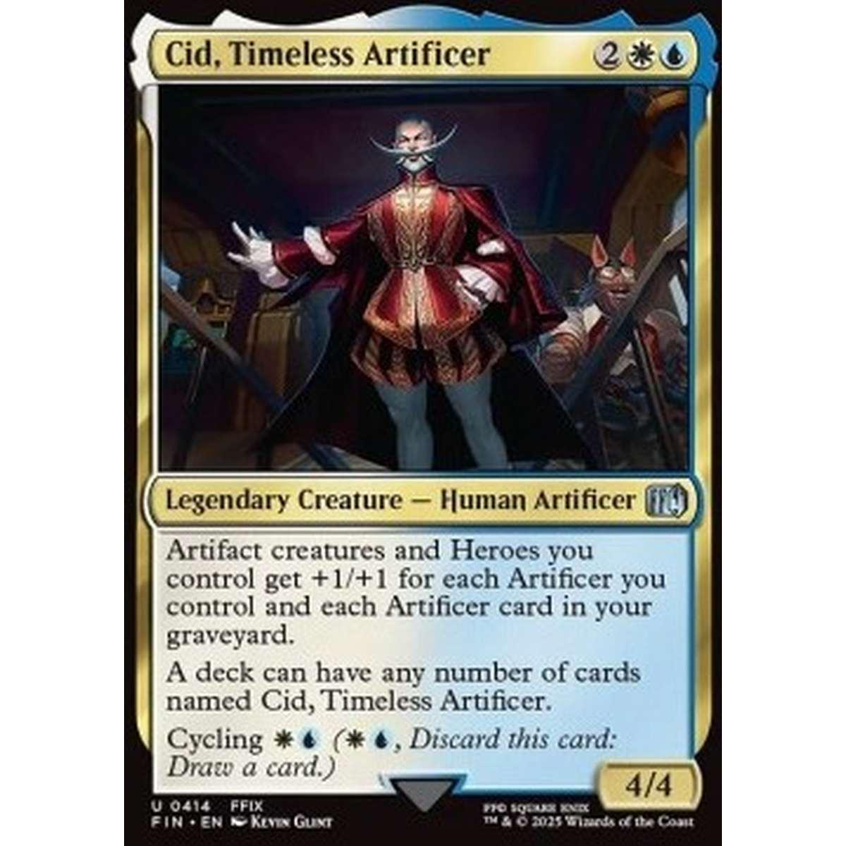 Cid, Timeless Artificer (V.8) - Cid, Timeless Artificer (V.8) - [XFIN][NM]