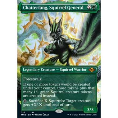 Chatterfang, Squirrel General (V.1) - Zanna Squittente, Generale Scoiattolo (V.1) - [XMH2][NM]