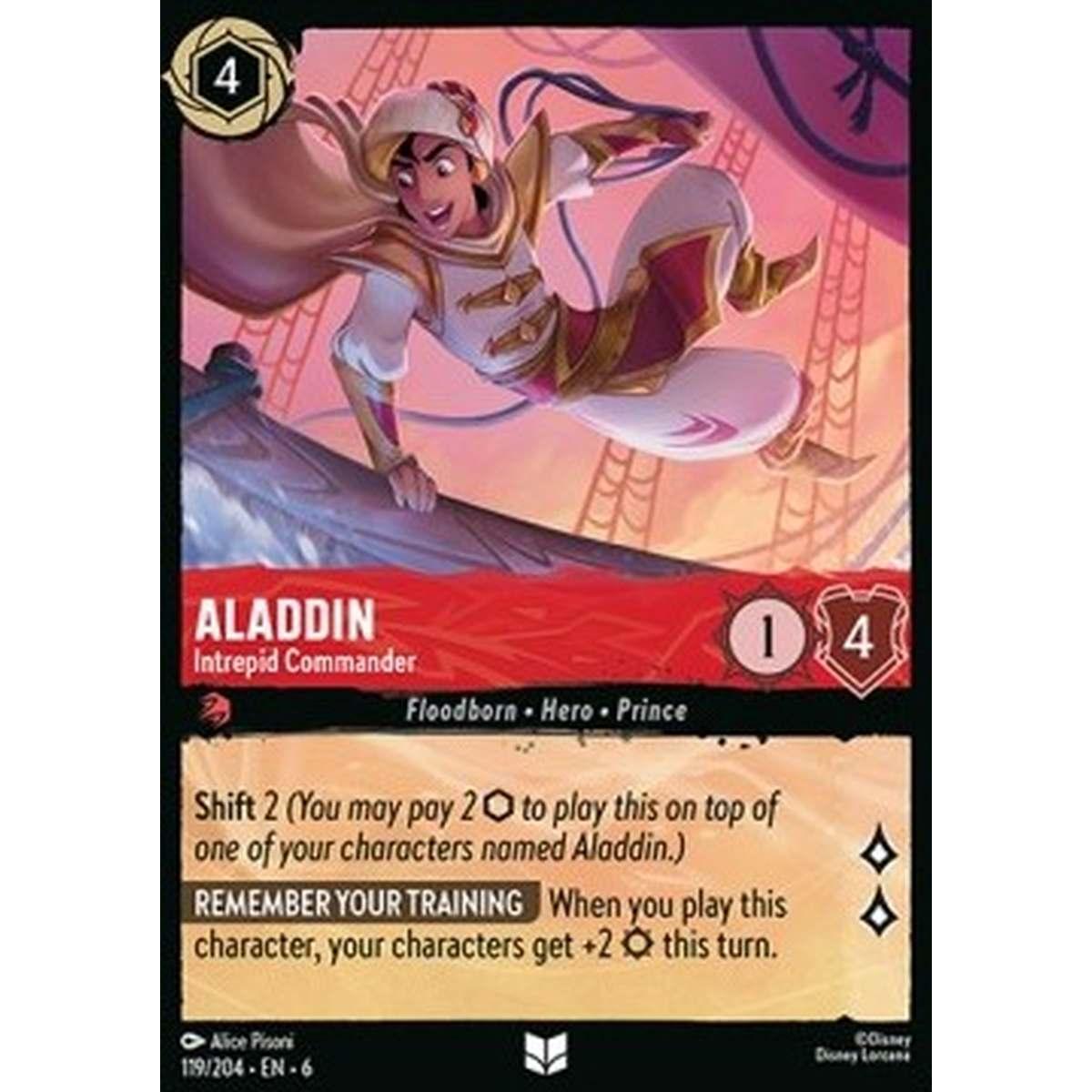 Aladdin - Intrepid Commander - Aladdin - Comandante Intrepido - [6AZS][NM] [Foil]