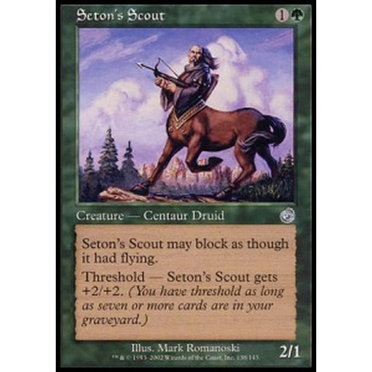 Seton's Scout - Esploratore di Seton - [TOR][EX]