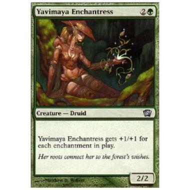 Yavimaya Enchantress - Yavimaya Enchantress - [8ED][EX]