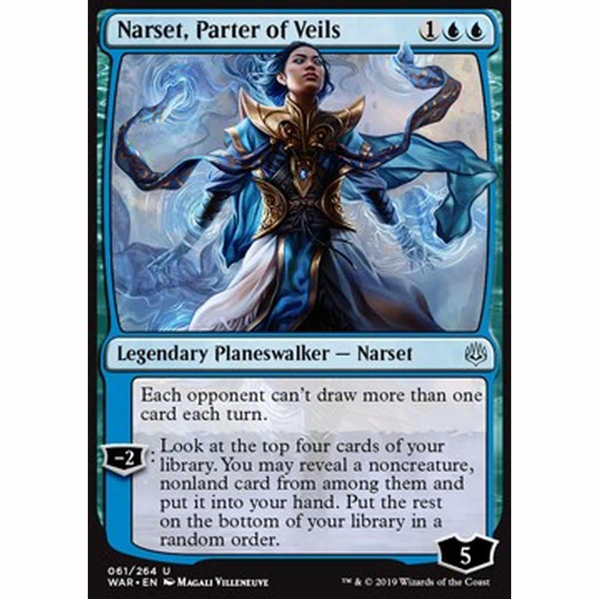 Narset, Parter of Veils - Narset, Parter of Veils - [WAR][EX]