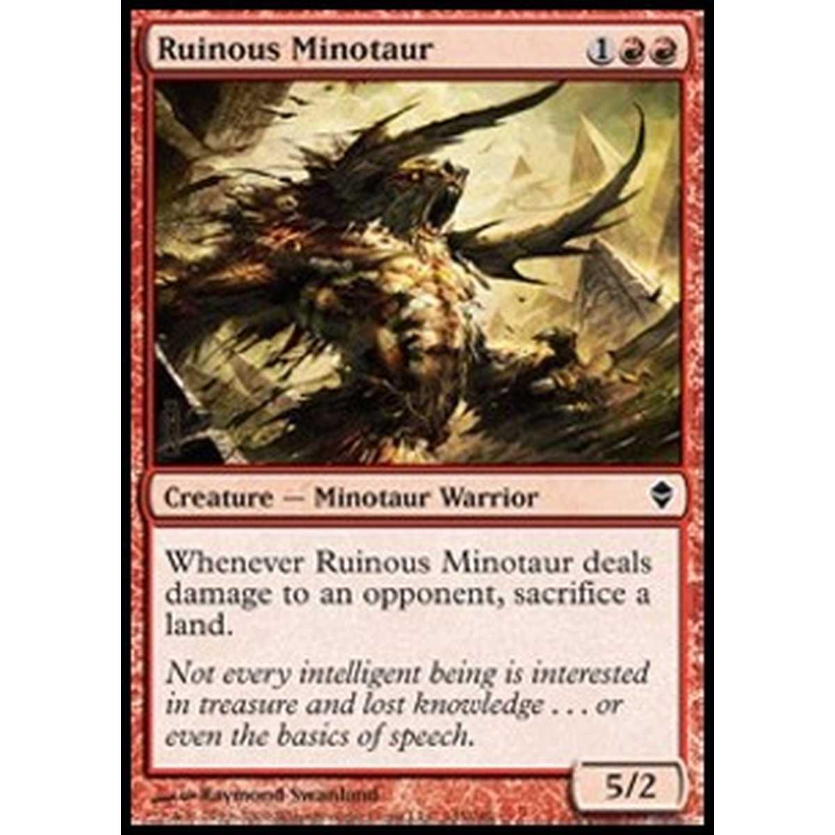 Ruinous Minotaur - Minotauro Disastroso - [ZEN] [NM]