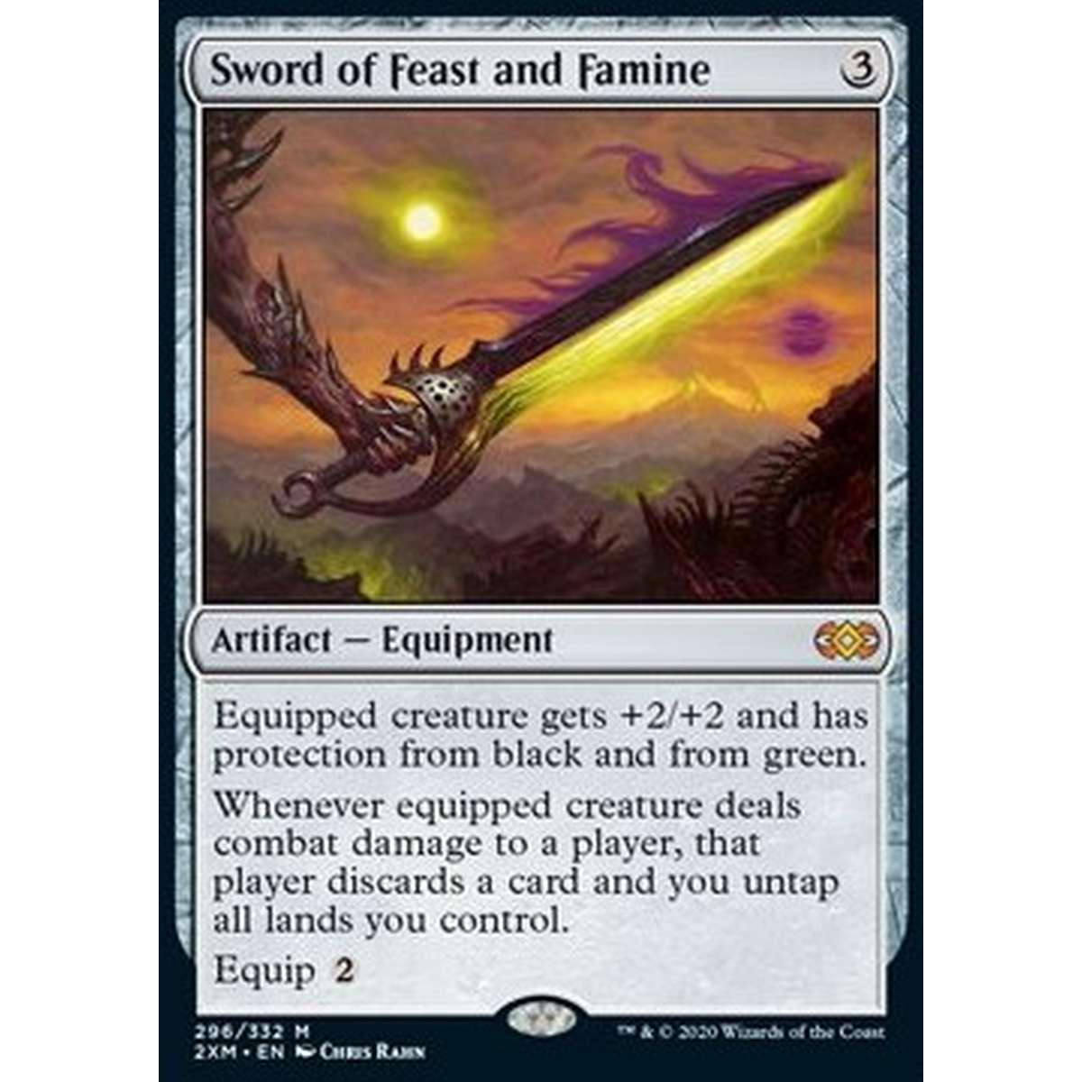 Sword of Feast and Famine - Sword of Feast and Famine - [2XM][NM] [Foil]