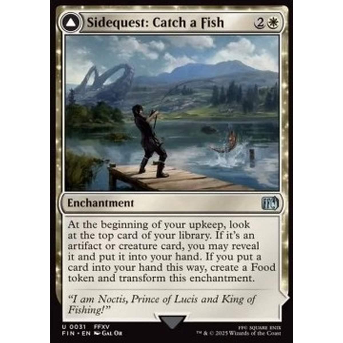 Sidequest: Catch a Fish // Cooking Campsite - Sidequest: Catch a Fish // Cooking Campsite - [FIN][NM] [Foil]