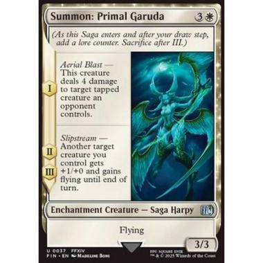 Summon: Primal Garuda - Summon: Primal Garuda - [FIN][NM] [Foil]