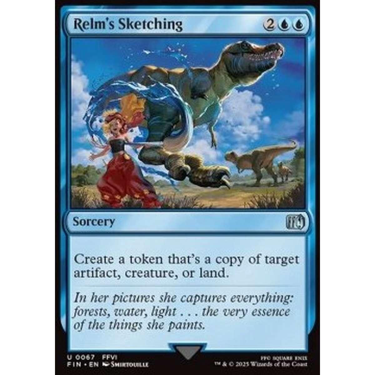 Relm's Sketching - Relm's Sketching - [FIN][NM] [Foil]