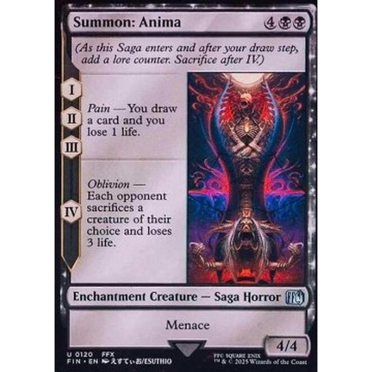 Summon: Anima - Summon: Anima - [FIN][NM] [Foil]