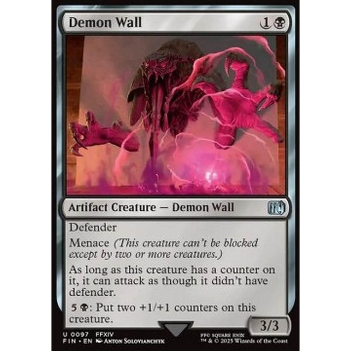 Demon Wall - Demon Wall - [FIN][NM] [Foil]