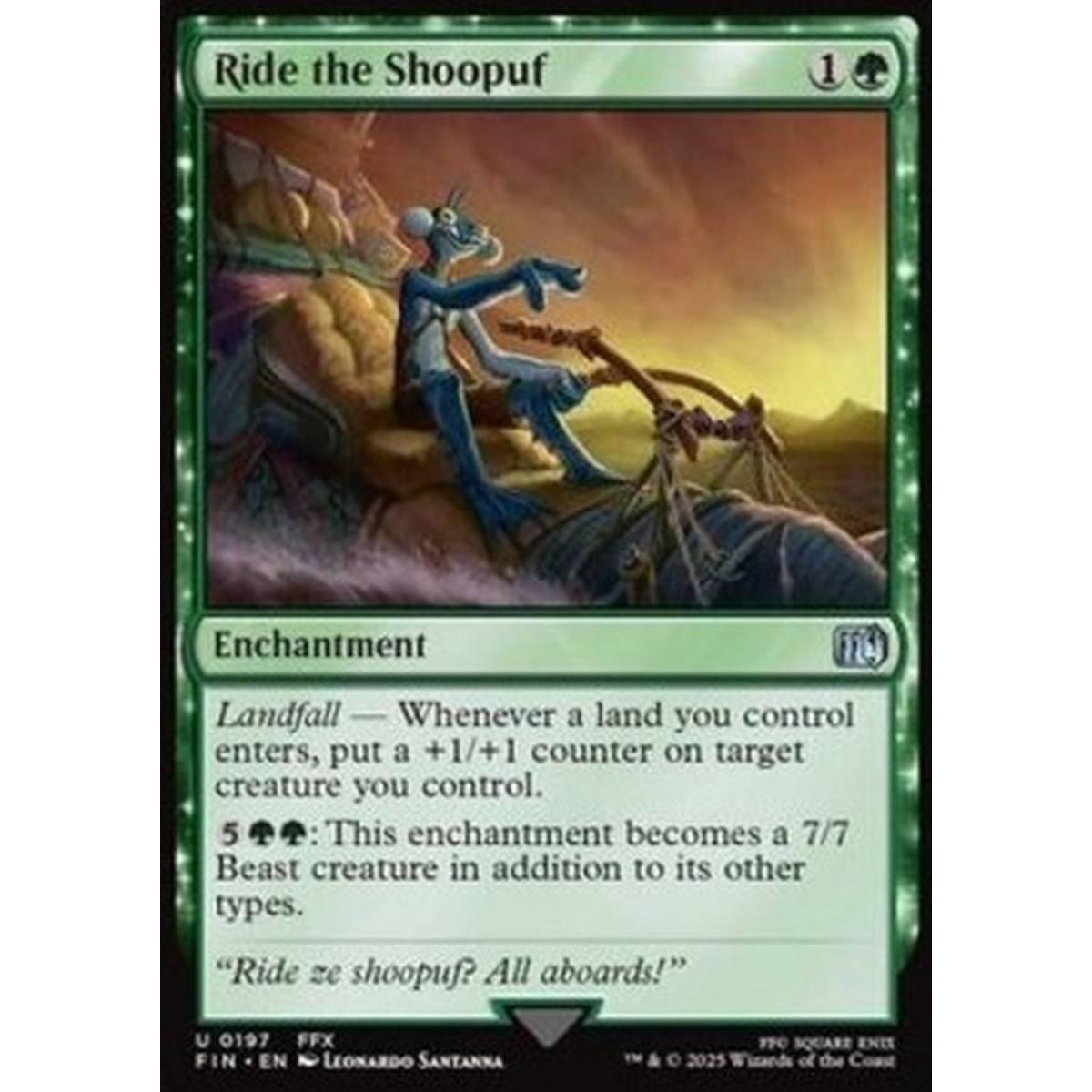 Ride the Shoopuf - Ride the Shoopuf - [FIN][NM] [Foil]