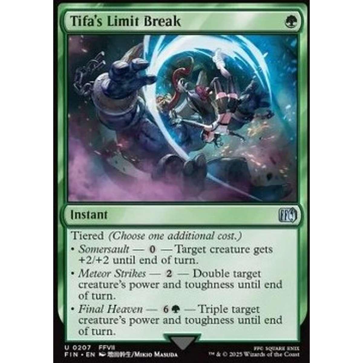 Tifa's Limit Break - Tifa's Limit Break - [FIN][NM] [Foil]