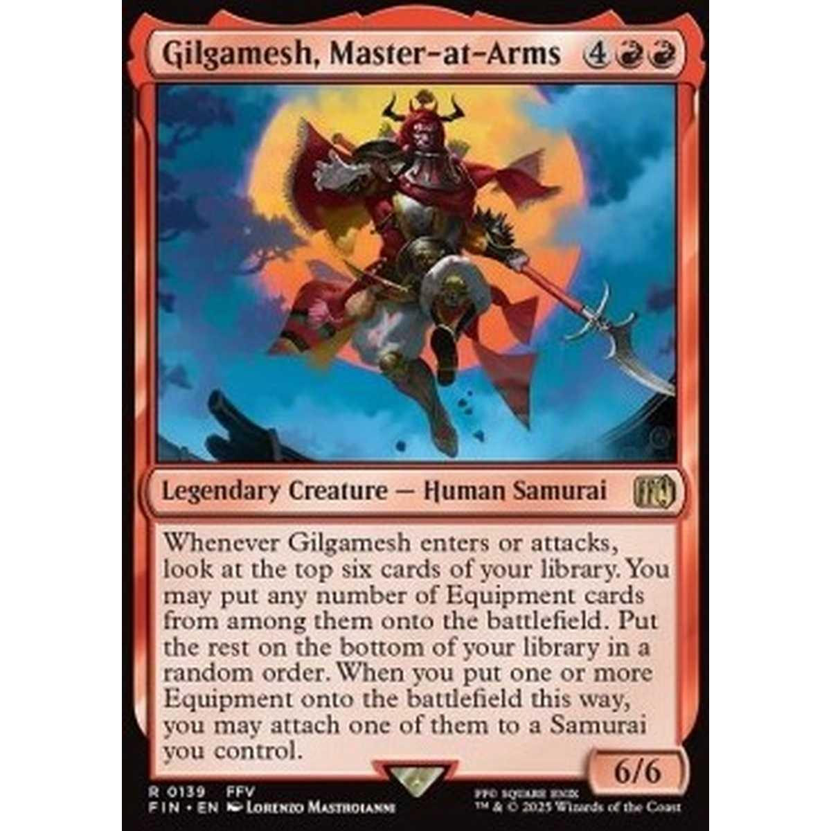 Gilgamesh, Master-at-Arms - Gilgamesh, Master-at-Arms - [FIN][NM] [Foil]