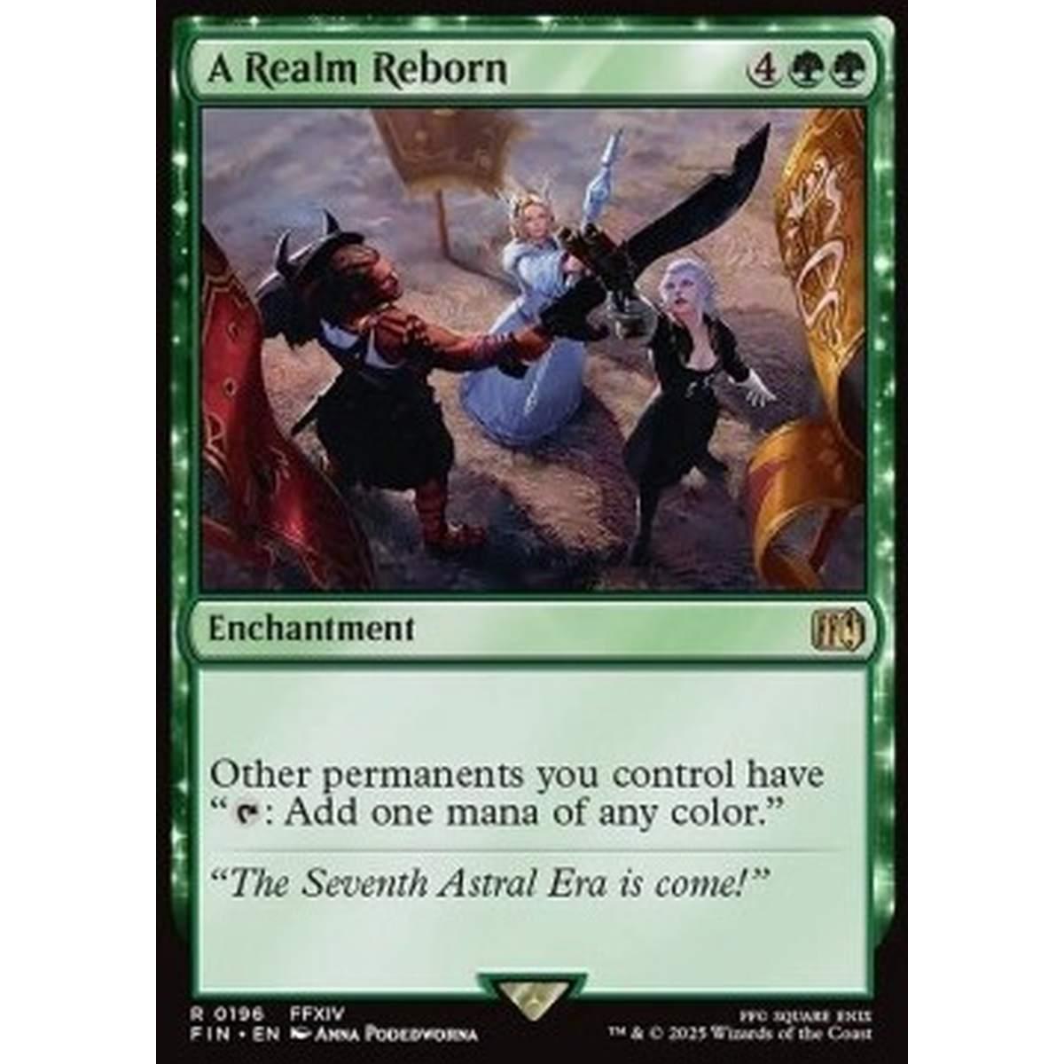 A Realm Reborn - A Realm Reborn - [FIN][NM] [Foil]