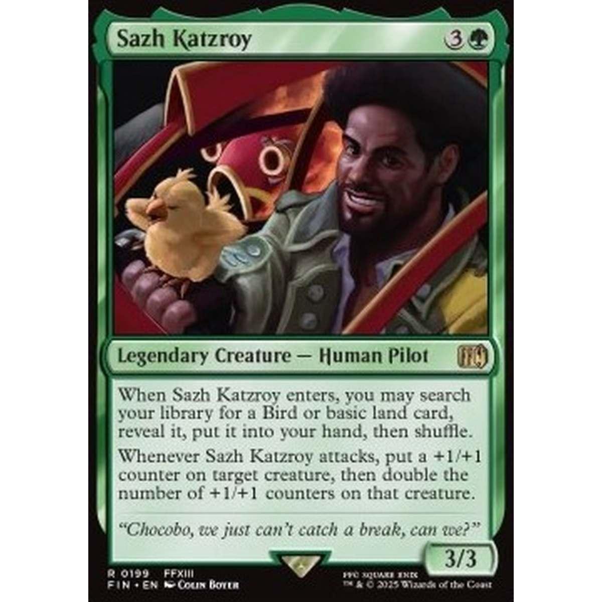 Sazh Katzroy - Sazh Katzroy - [FIN][NM] [Foil]